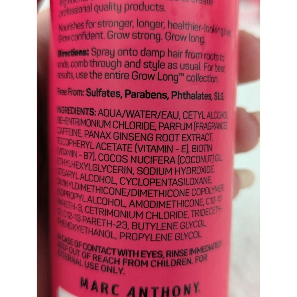 Marc Anthony - Leave-In Conditioner Spray & Detangler - Grow Long - 3 Pack